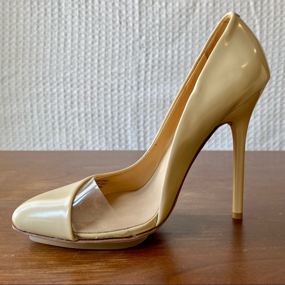 L.A.M.B. Nude high heels